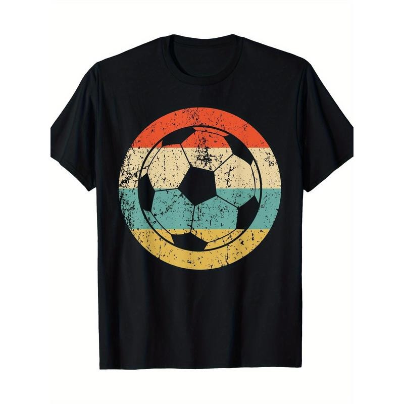 Vintage Football T-shirt  100% cotton T-shirt Made in USA