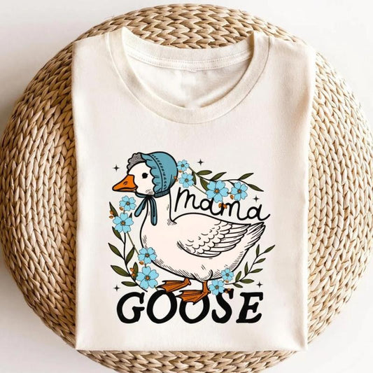 Vintage Goose Mama Tshirt, Mama Goose Tshirt, Goose Tshirt, Love Mama Tshirt, Mothers Day Tshirt, Funny Mom Shirt, Mom Gift Shirt