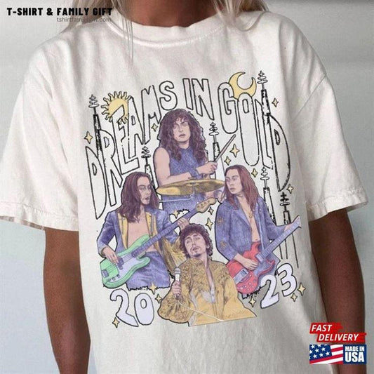 Vintage Greta Tour 2023 Shirt New Album Dream In Gold Unisex