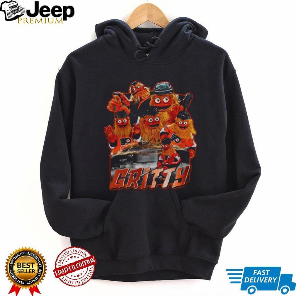 Vintage Gritty Philadelphia Flyers Hockey Mascot 90s Bootleg Style T Shirt