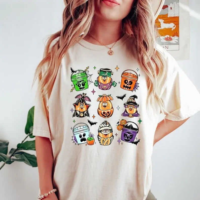 Vintage Halloween Shirt - Halloween Nuggets Shirt - Kids Halloween Shirt - Nostalgic Halloween Shirt - Tops and Tees - Trending Shirtsstyle{n002}2