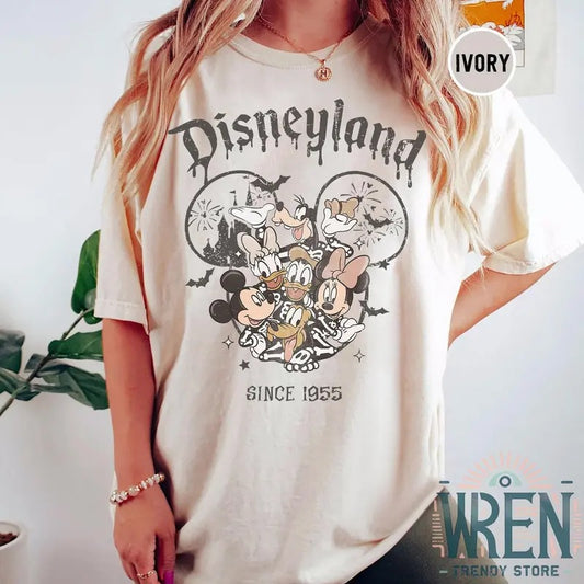 Vintage Halloween Shirt, Retro Friends Skeleton Shirt, Skeleton Shirt, 2024 Halloween Matching Family Shirts