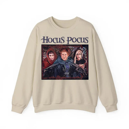 Vintage Hocus Pocus Sweatshirt, Hocus Pocus Shirt, Sanderson Sisters Sweatshirt, Halloween Party TShirt, Cute Halloween Outfit, Fall Shirt, T Shirt, Sweatshirt, Hoodiestyle{n002}2
