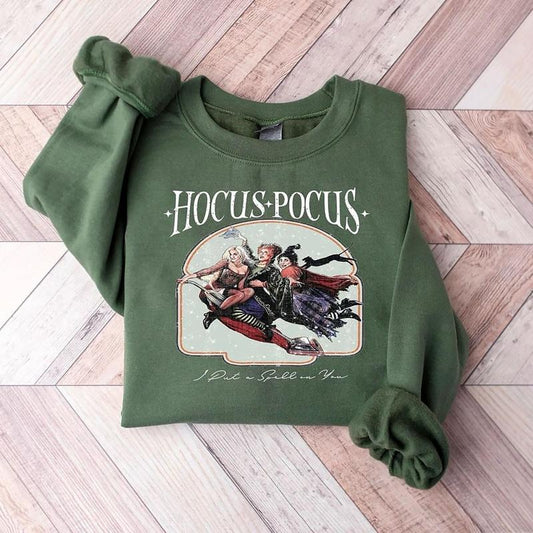 Vintage Hocus Pocus Sweatshirt, Hocus Pocus Shirt, Sanderson Sisters Sweatshirt, Halloween Party TShirt, Cute Halloween Outfit, Summerween Shirt