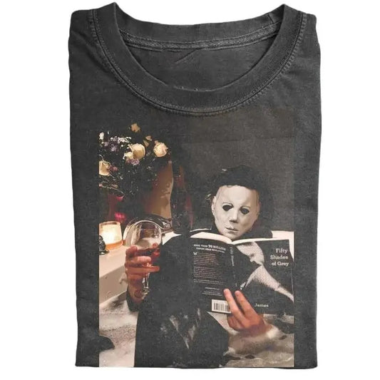 Vintage Horror Graphic T-shirt, Ghostface Vintage 90s Graphic T-Shirt, Scream Horror Movies Shirt, Gift for fan, Womenswear Top Cotton