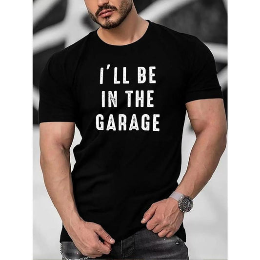 Vintage Humor Graphic Print T-Shirt - Casual Short Sleeve Tees for Men - Summer Fashion Essential with Relaxed Fit and Soft Fabric Made in USA