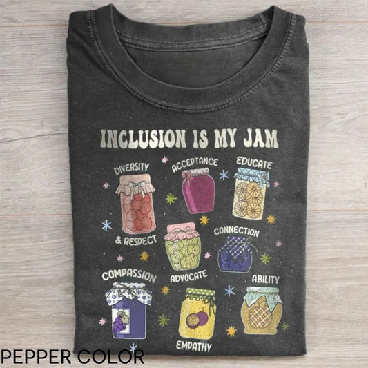 Vintage Inclusion Is My Jam T-shirt, Neurodiversity Shirt, Inclusion Is My Jam, Special Education Teacher, Autism Awareness, Autism Teacher, Inclusion Teacher
