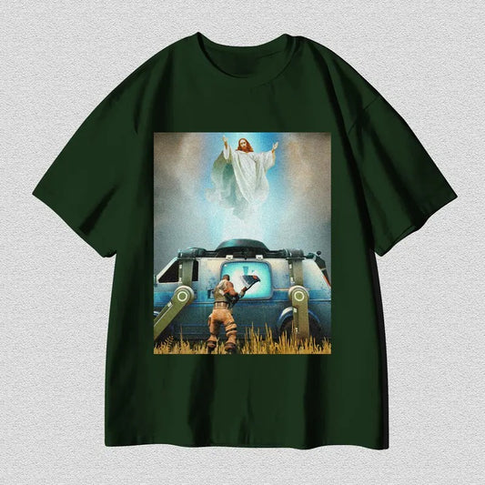 Vintage Jesus Resurrection x Fortnite Tee, Vintage Jesus x Fortnite Funny Shirt, Jesus Fortnite Shirt, Funny Fortnite Shirt, Fortnite Shirt, Video Game Shirt, Music shirt, Funny Shirt, Funny Meme Tee, Gift for Girls, Gift for Men, Unisex Shirt
