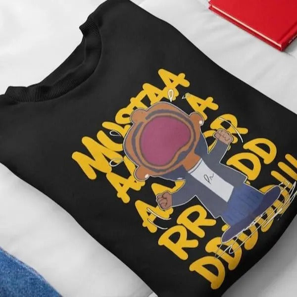 Vintage K3ndrick L@mar Mustard Meme Shirt, GNX Album, Premium Ultra Soft Tee, Mustard K3ndrick L@mar