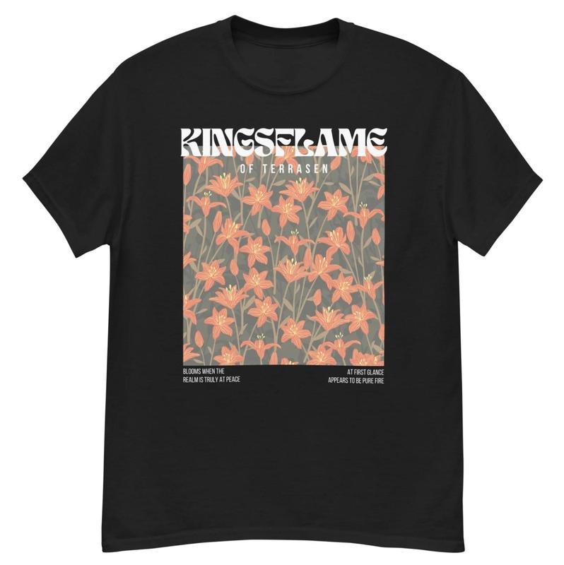 Vintage KINGSFLAME OF TERRASEN T-shirt Streetwear Man Menswear Top