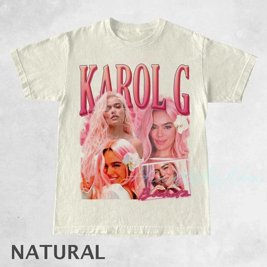 Vintage Karol G T-Shirt, Karol G Bichota Shirt, Karol Gift For Women and Man Unisex T-Shirt