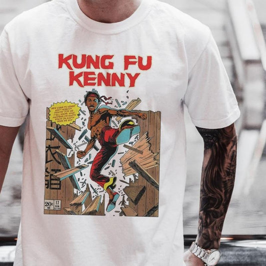 Vintage Kendrick Lamar Kung-Fu Kenny T-shirt Menswear Top