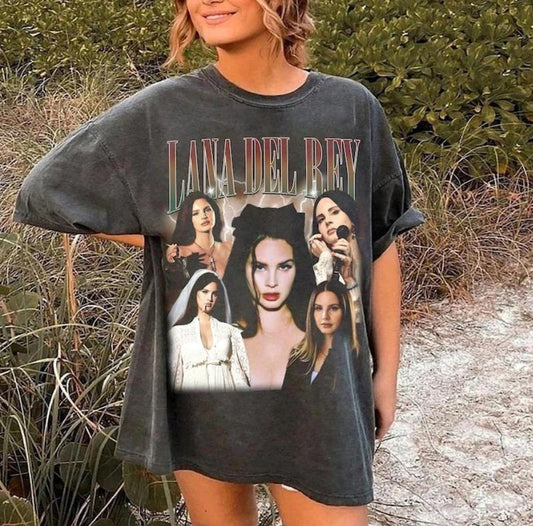 Vintage Lana Del Rey Tshirt, Lana Del Rey Merch 2023, Vintage Gift Tshirt , Lana Del Rey Homage Lana Del Rey Tour shirt, Unisex T-Shirt, For Men Women Comfort Top