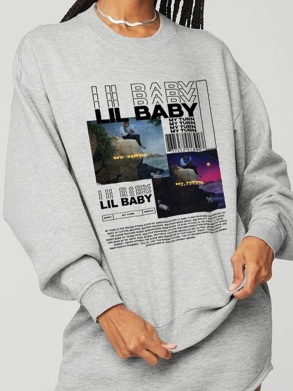 Vintage Lil Baby Rap Hip Hop Sweatshirt, Rap Lil Baby Retro Shirt ,90's Tshirt,Vintage Sweatshirt Crewneck 90's Sweatshirt