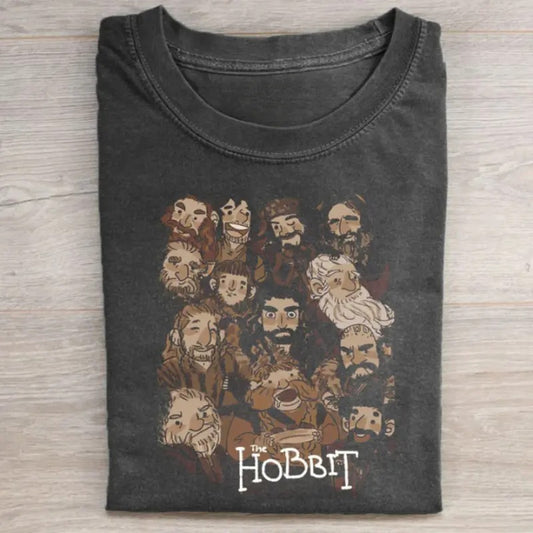 Vintage Lord Of The Rings Graphic Tee - Movie Graphic Tee - The Hobbit Cute - Gandalf - Legolas - Wizards Shirt Menswear Top