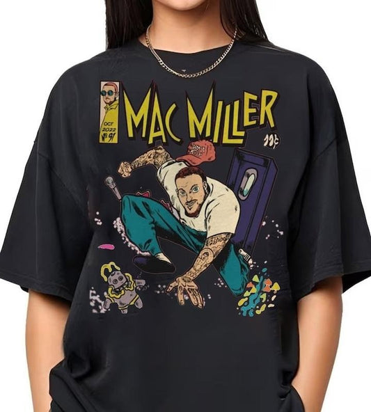 Vintage Mac millers shirt,Mac Swimming Shirt,Vintage Rap Tee,Pop Music Fan shirt,Hip Hop Shirt,Vintage Rap Tee, Hoodie Sweater Mac Fan Gift