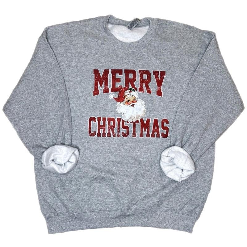Vintage Merry Christmas Crewneck Sweatshirt