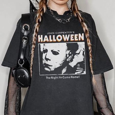 Vintage Michael Myers Tee | Michael Myers Shirt | Horror Halloween Shirt | Halloween End Shirt | Serial Killer Shirt | Horror Character