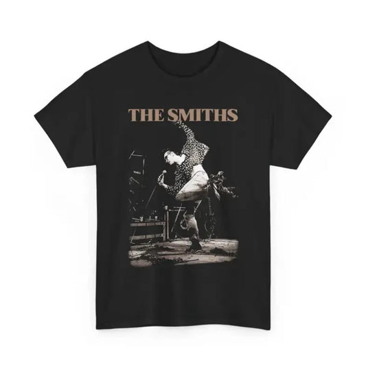 Vintage Morrissey The Smiths Unisex Heavy Cotton Tee, Retro Band Shirt, Classic Music Merch, Unisex Menswear Womenswear Top