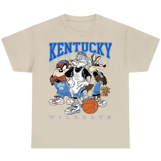 Vintage NCAA Kentucky Wildcats Looney T-Shirt, Retro Tee, Men's Tshirt, Men's Clothes