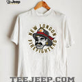 Vintage New London Firefighters Whaling City Pirate Mascot T Shirt