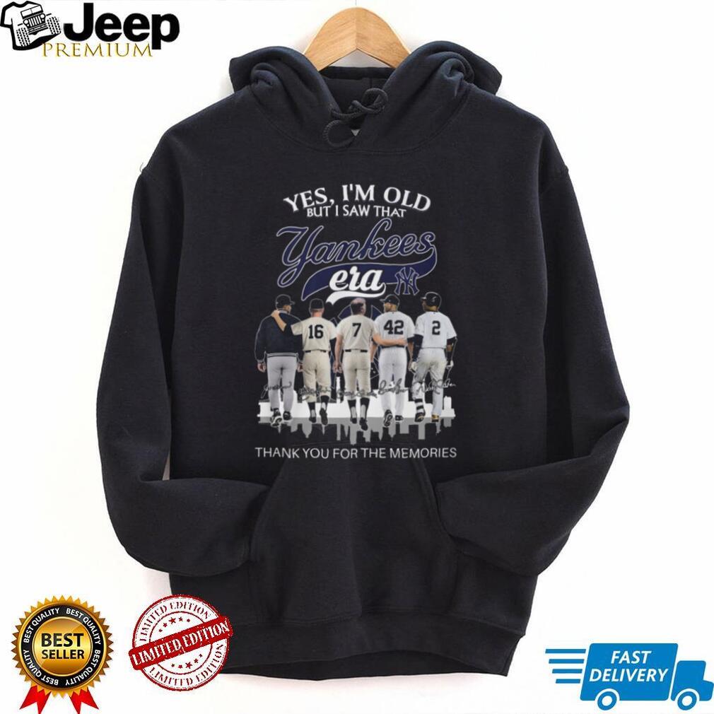 Vintage New York Yankees Era Legends Signatures Memories T Shirt
