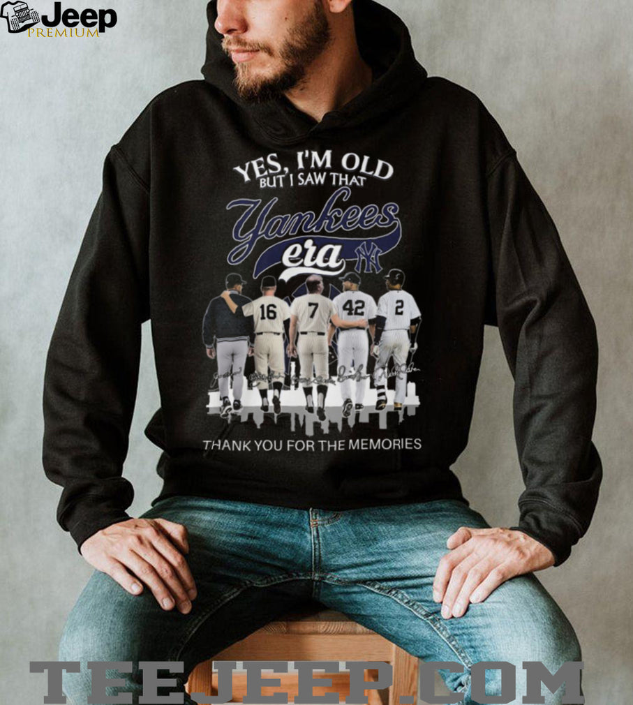 Vintage New York Yankees Era Legends Signatures Memories T Shirt