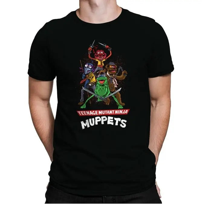 Vintage Ninja Muppets Shirt, Mutant Ninja Muppets Sweatshirt, Muppets Movie Shirt, Muppets Tee Shirt, Muppet Merch