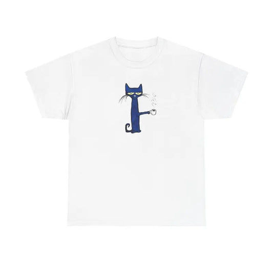 Vintage PETE THE CAT COFFEE SHIRT, Menswear Womenswear Top Hoodie, Sweatshirt | WearSparks.com