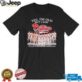 Vintage Phillies Greatness Baseball Legends Signature T Shirt