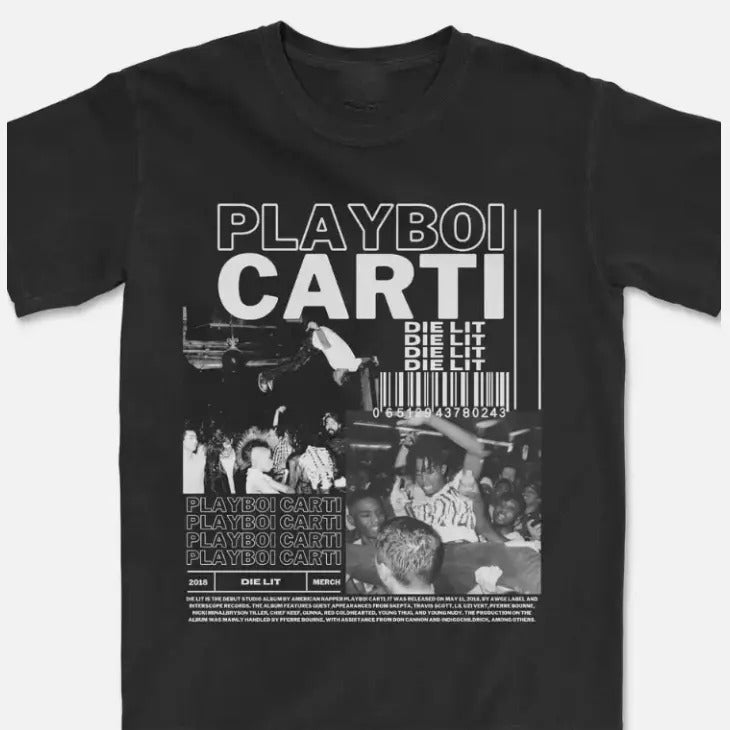Vintage Playboi.C Shirt, Playboi.C Merch Gift Graphic, Hip Hop Shirt Mens T-Shirt, Unisex Top, Cotton T-Shirt, Crew Neck T-Shirt, Gift for Him, Gift for Her, Womenswear Top Soft Love