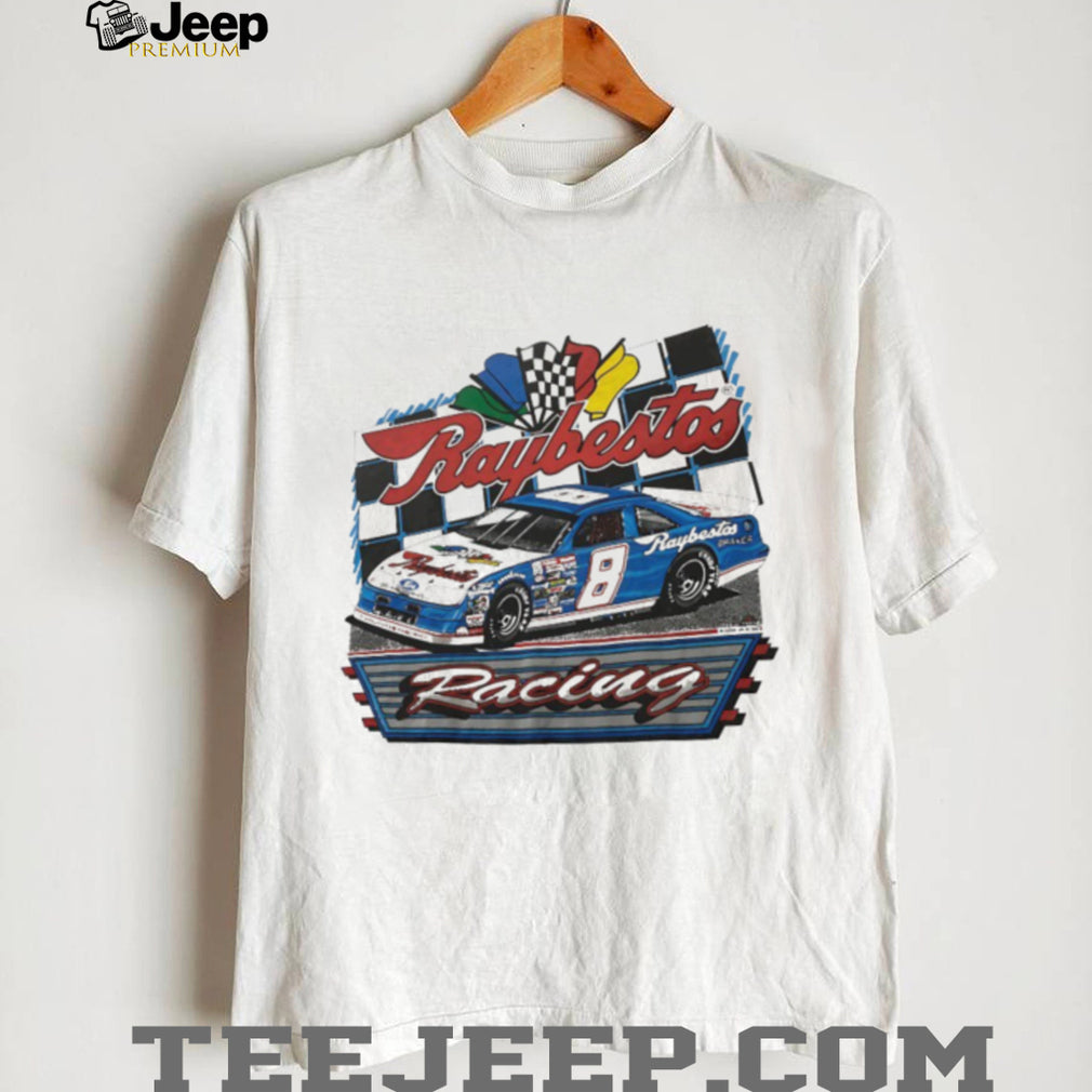 Vintage Raybestos Racing Number 8 Stock Car T Shirt