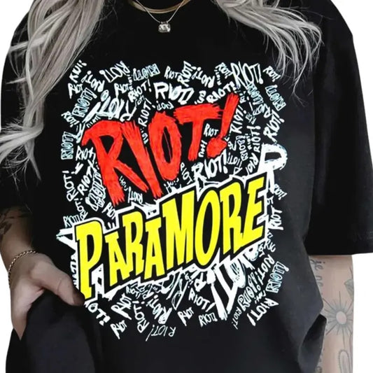 Vintage Riot Paramore Shirt, Rock Band Shirt, Unisex Tshirt, trendy shirt 2024