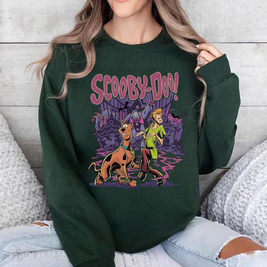 Vintage Scooby Shirt, 90s Halloween Movie T-Shirt, Retro Halloween Sweatshirt, Scooby Doo T-Shirt, Vintage Halloween Movie Character Tee, Vintage Halloween Shirt, Scooby Sweatshirt, Scooby.doo Sweatshirtstyle{n002}2