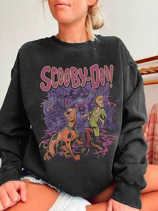 Vintage Scooby Sweatshirt, 90s Halloween Movie T-Shirt, Retro Halloween Sweatshirt, Scooby T-Shirt, Vintage Halloween Movie Character Tee, Vintage Halloween Shirt