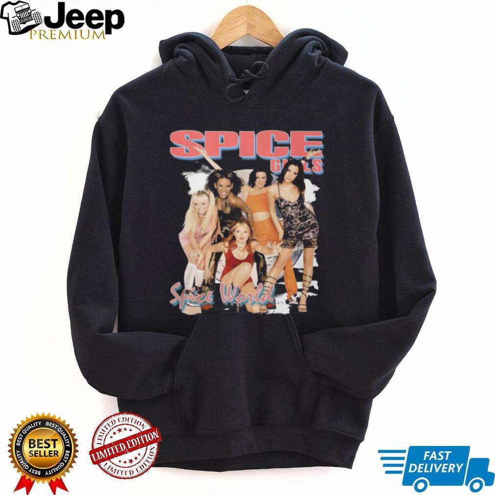 Vintage Spice Girls Spice World Tour Retro 90s Graphic T Shirt