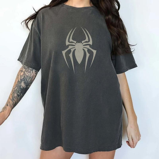 Vintage Spider Graphic Shirt, Retro Spider Shirt, Superhero T-shirt, Casual Gym Workout Training Shirt, Halloween Shirt,...