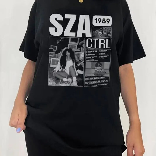 Vintage Sza Shirt Unisex Short Sleeve T-Shirt All Sizes Top Womenswear