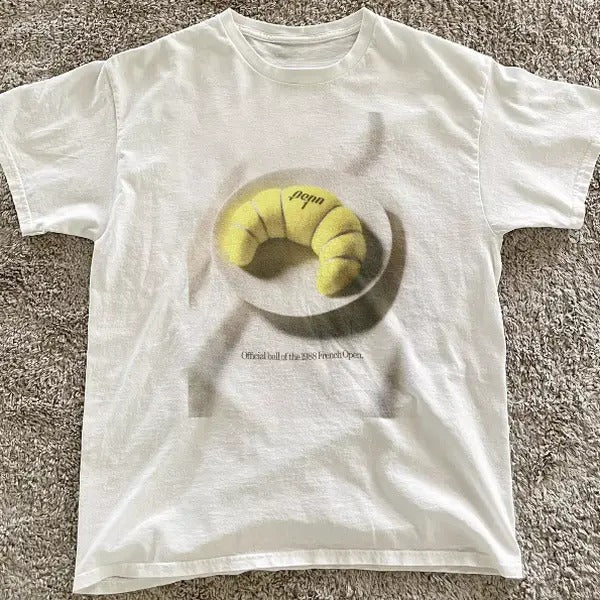 Vintage Tennis Print Ad Tee - Penn official ball of the 1988 french open, Unisex T-Shirt, Gift For men Women Menswear Top Streetwear