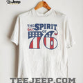 Vintage The Spirit of 76 American Flag Patriotic Independence T Shirt
