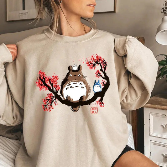 Vintage Totoro T-Shirt, My Neighbor Totoro, Studio Ghibli T-Shirt, Ghibli Shirt, Hayao Miyazaki, Studio Ghibli Gift, Anime Totoro T-Shirt