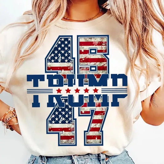 Vintage Trump Graphic T-shirt, Trump 2024 Tshirt, Trump Shirt, Trump 2024 Shirt, Donald Trump Unisex T-shirt, Transparent, Womenswear Top Streetwear