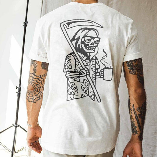 Vintage illustration art short sleeve t-shirt - Naughty Clothes Men