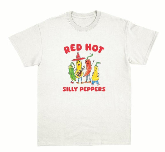 Vintage silly peppers tee- unisex t shirt -graphic tee Menswear Top