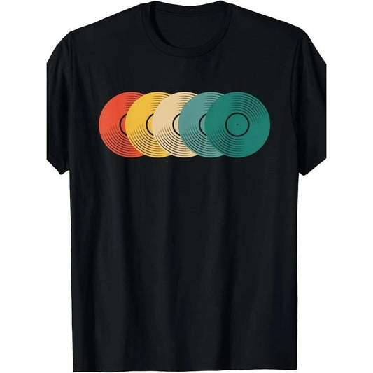 Vintage vinyl Record Vintage Vinyl T-shirt Made in USA