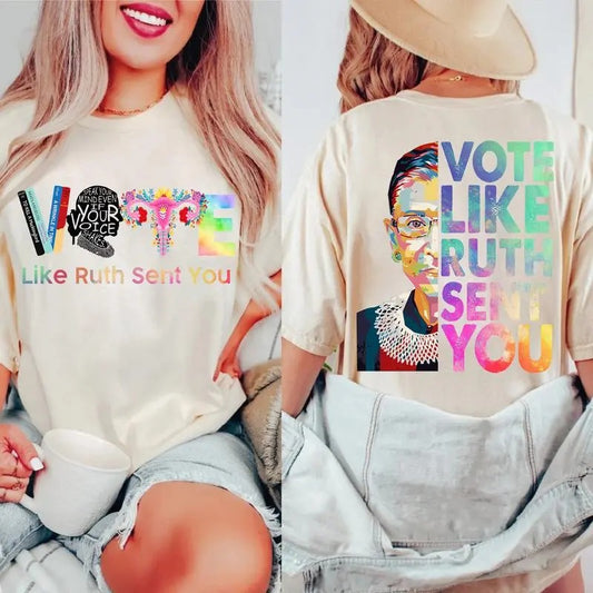 Vote Reproductive Rights Banned Books Election Shirt, Sarcastic Graphic Tee, Unisex Classic Cotton Tee Graphic Print in All Sizes