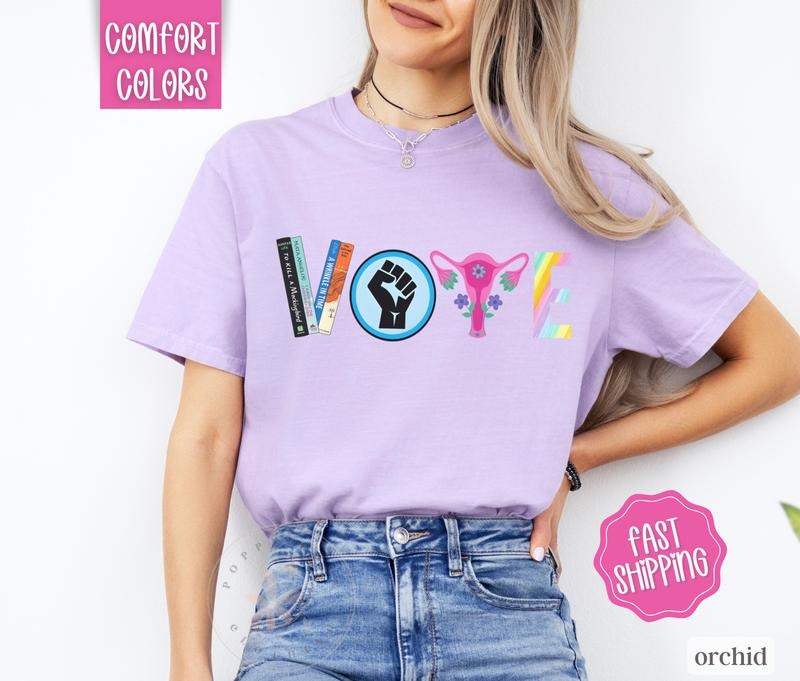 Vote Shirt Comfort Colors, Equal Rights Shirt Hoodie, Sweatshirt | WearSparks.com