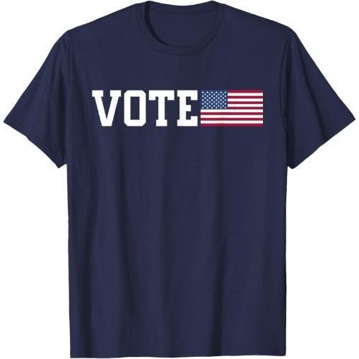Vote USA Election Tee | Patriotic American Flag Voting T-Shirt Made in USA