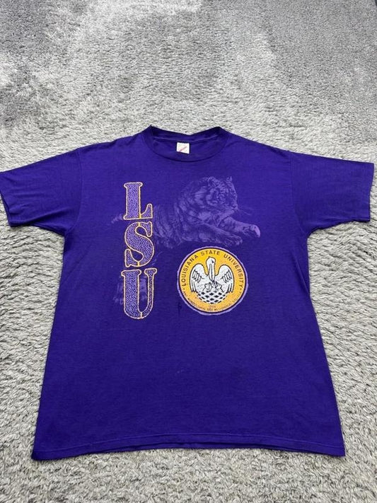 Vtg LSU Tigers, Graphic T-shirt Retro Sweatshirt Hoodie Unisex4 | WearSparks.com