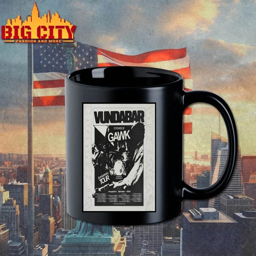 Vundabar 10 Years Of Gawk North America 2026 Shows Poster shirt